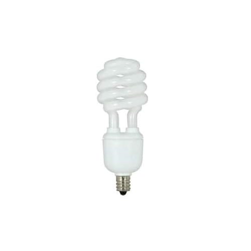 Satco 13W T2 Compact Fluorescent Light Bulb with Candelabra Base